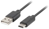 Lanberg Cable USB CM - AM 3.1 1m black, full copper