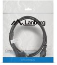 Lanberg Power cable CEE 7/7 - IEC 320 C13 1.8M black
