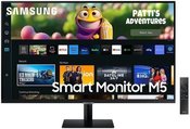 LCD Monitor|SAMSUNG|M50C|27"|TV Monitor/Smart|Panel VA|1920x1080|16:9|60Hz|4 ms|Speakers|Tilt|Colour Black|LS27CM500EUXDU