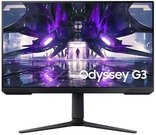 LCD Monitor|SAMSUNG|Odyssey G30A|27"|Gaming|Panel VA|1920x1080|16:9|144Hz|1 ms|Swivel|Pivot|Height adjustable|Tilt|Colour Black|LS27AG30ANUXEN