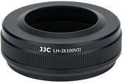 JJC LH JX100VII Zonnekap Zwart (Fujifilm LH X100 lens hood en AR X100 adapter ring)