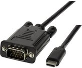 LogiLink USB-C to VGA cable 1,8m