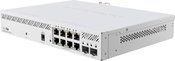 MikroTik Cloud Router Switch  CSS610-8P-2S+IN No Wi-Fi, Router Switch, Rack Mountable, 10/100/1000 Mbit/s, Ethernet LAN (RJ-45) ports 8, Mesh Support No, MU-MiMO No, No mobile broadband, SFP+ ports quantity 2