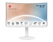 MSI Monitor 27 inches Modern MD271CPW CURVE/LED/FHD/NonTouch/75Hz/white