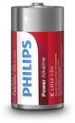 Philips Batteries Power Alkaline C 2pcs blister