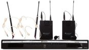 Relacart Relacart UR-270D MT kit 2xlavalier, 2xhead mic