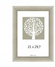 Frame 21x30 wooden 1201381 GAMA silver | 25 mm
