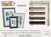 Frame 21x30 plast VENETO VF3486 light bronze | 26 mm