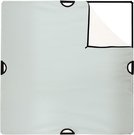Westcott Scrim Jim Small Silver/White Bounce Fabric (1.1 x 1.1m)