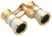 Binocular 3x25 Symphony Opera Glass (Pearl Gold)