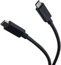 USB-C cable (USB 3.2 generation 2x2, 5A, 20Gbit/s ) black, 2m