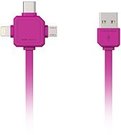 allocacoc USB Kabel pink
