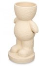 Vaza keramikinė dramblio kaulo spalvos 15x19x31 cm Giftdecor 94232