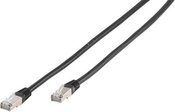 Vivanco network cable CAT 6 1m, black (45315)